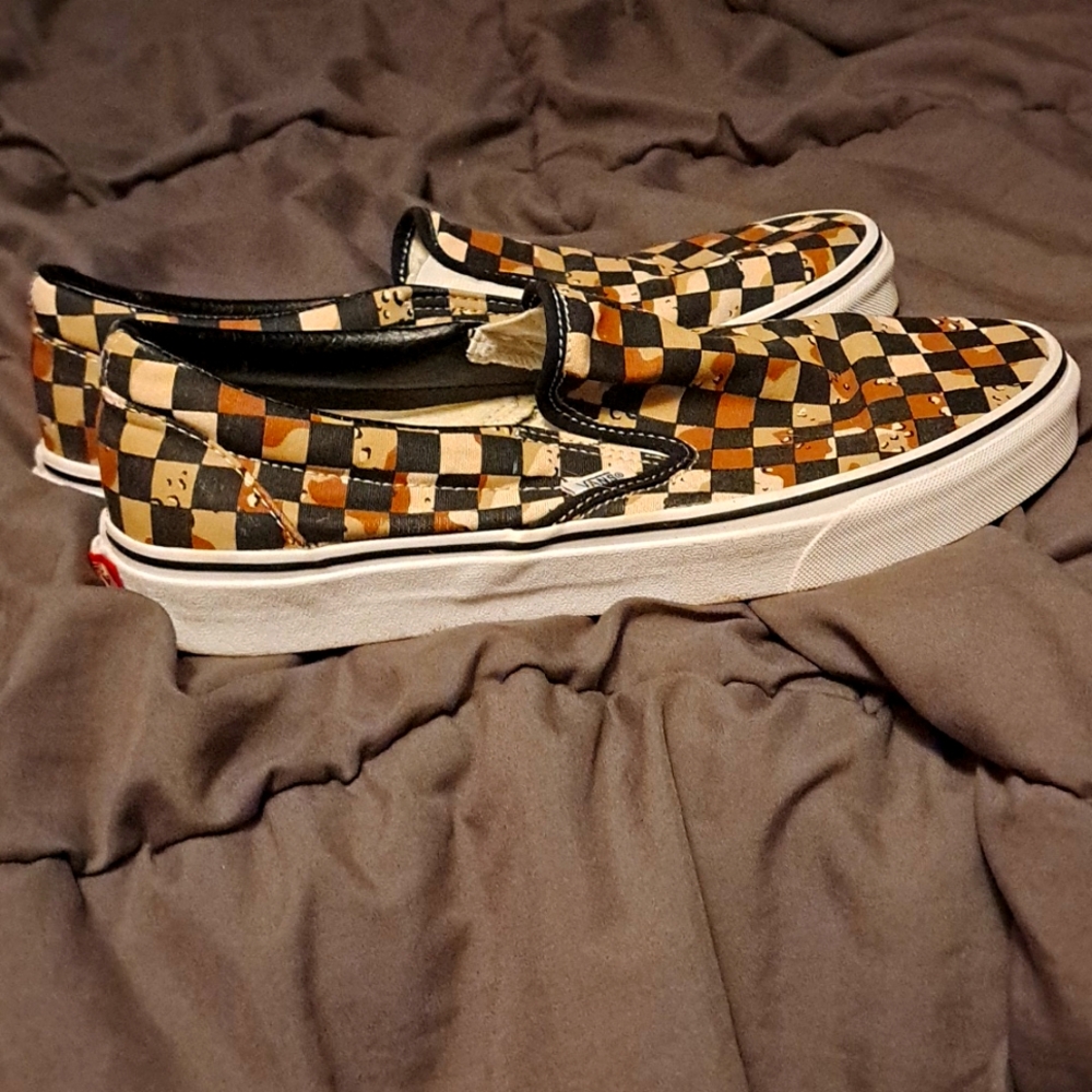 Camo vans
